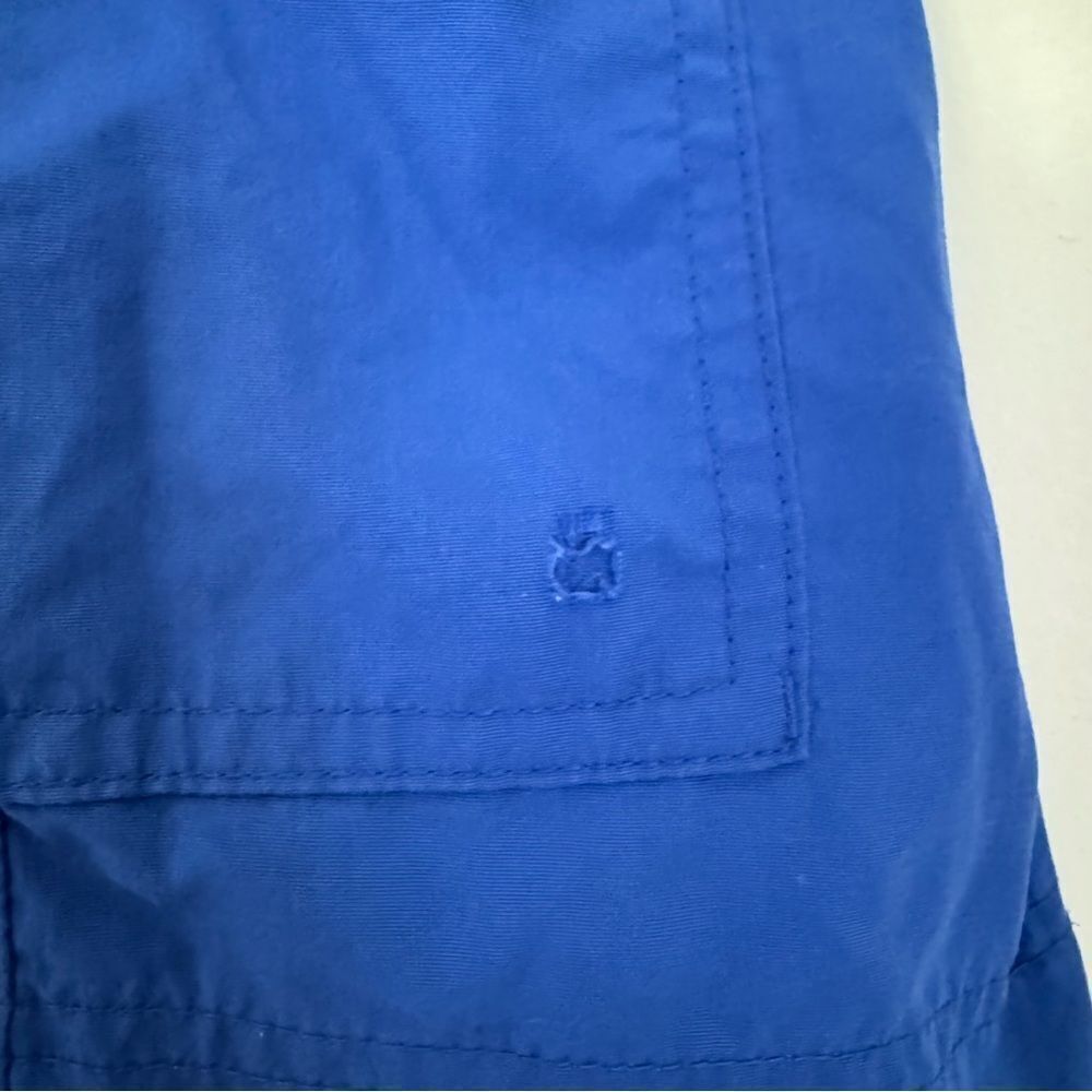 Polo Ralph Lauren Blue Cargo Drawstring Swim Trunks Size Large - Picture 5 of 8